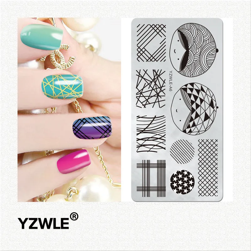 YWK New Designs Lace Mixed Stamping Nail Art Image Plates Stainless Steel Template Polish Manicure Stencil Tools
YWK New Designs Lace Mixed Stamping Nail Art Image Plates Stainless Steel Template Polish Manicure Stencil Tools