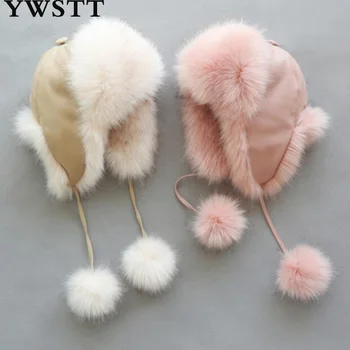 New Children's Faux fur Hat Leather Fox Fur Cap Lei Feng Thermal Snow Cap Winter Hat Protecting Ears Hat winter hat
New Children's Faux fur Hat Leather Fox Fur Cap Lei Feng Thermal Snow Cap Winter Hat Protecting Ears Hat winter hat