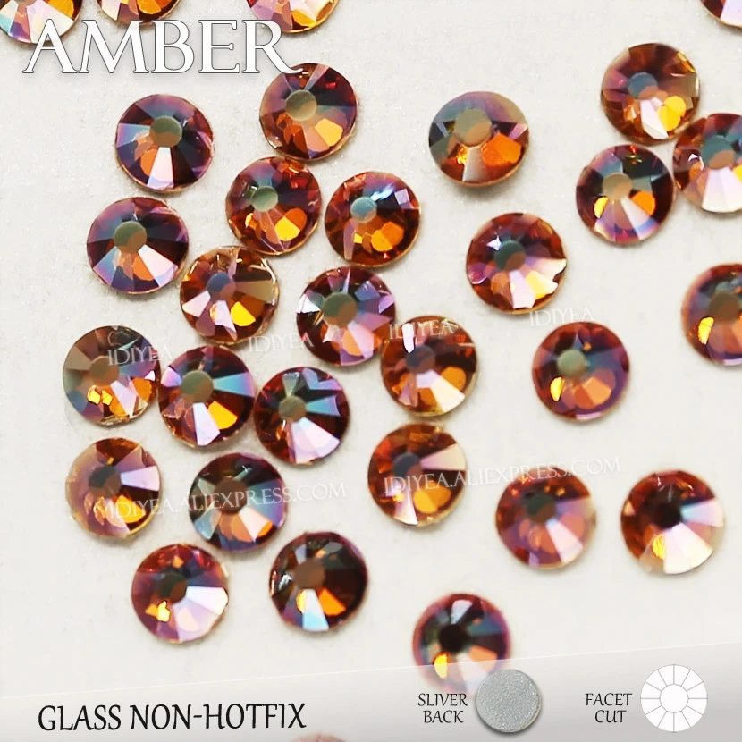 Nice ! Amber SS3-SS30 1440Pcs/Bag Rhinestone for nail art design Non HotFix crystals glitters strass glass stickers 3d manicure
Nice ! Amber SS3-SS30 1440Pcs/Bag Rhinestone for nail art design Non HotFix crystals glitters strass glass stickers 3d manicure