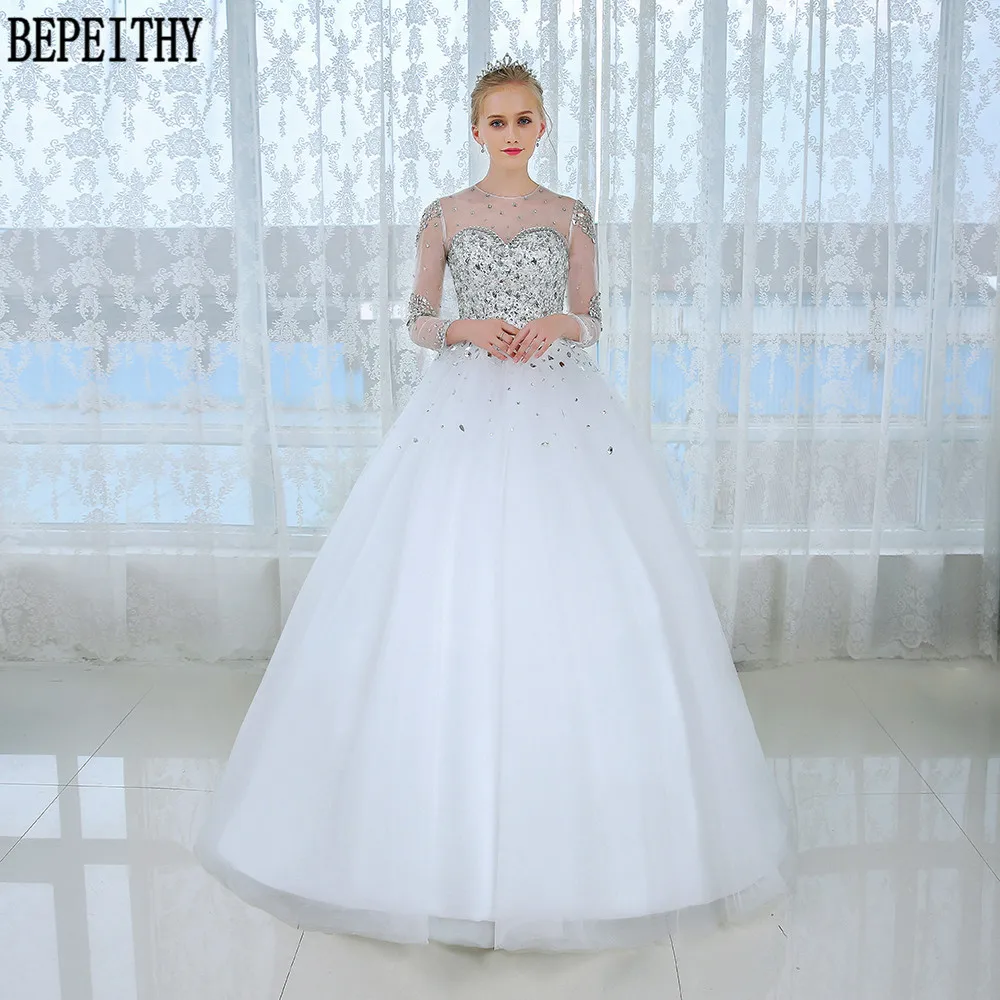 BEPEITHY Casamento Long Sleeve Ball Gown Wedding Dress 2019 Hot Sale Sweetangel Fast Shipping Dress For Wedding Vestido De Novia
BEPEITHY Casamento Long Sleeve Ball Gown Wedding Dress 2019 Hot Sale Sweetangel Fast Shipping Dress For Wedding Vestido De Novia