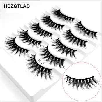 NEW 5 pairs /box 100% Real Mink Eyelashes 3D Natural False Eyelashes 3d Mink Lashes Soft Eyelash Extension Makeup Kit Cilios 007
NEW 5 pairs /box 100% Real Mink Eyelashes 3D Natural False Eyelashes 3d Mink Lashes Soft Eyelash Extension Makeup Kit Cilios 007