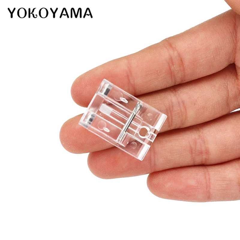 YOKOYAMA Sewing Machine Parts Transparent Stealth Zipper Press Foot For Singer Brother Homemade Electric Sewing Machine Parts
YOKOYAMA Sewing Machine Parts Transparent Stealth Zipper Press Foot For Singer Brother Homemade Electric Sewing Machine Parts