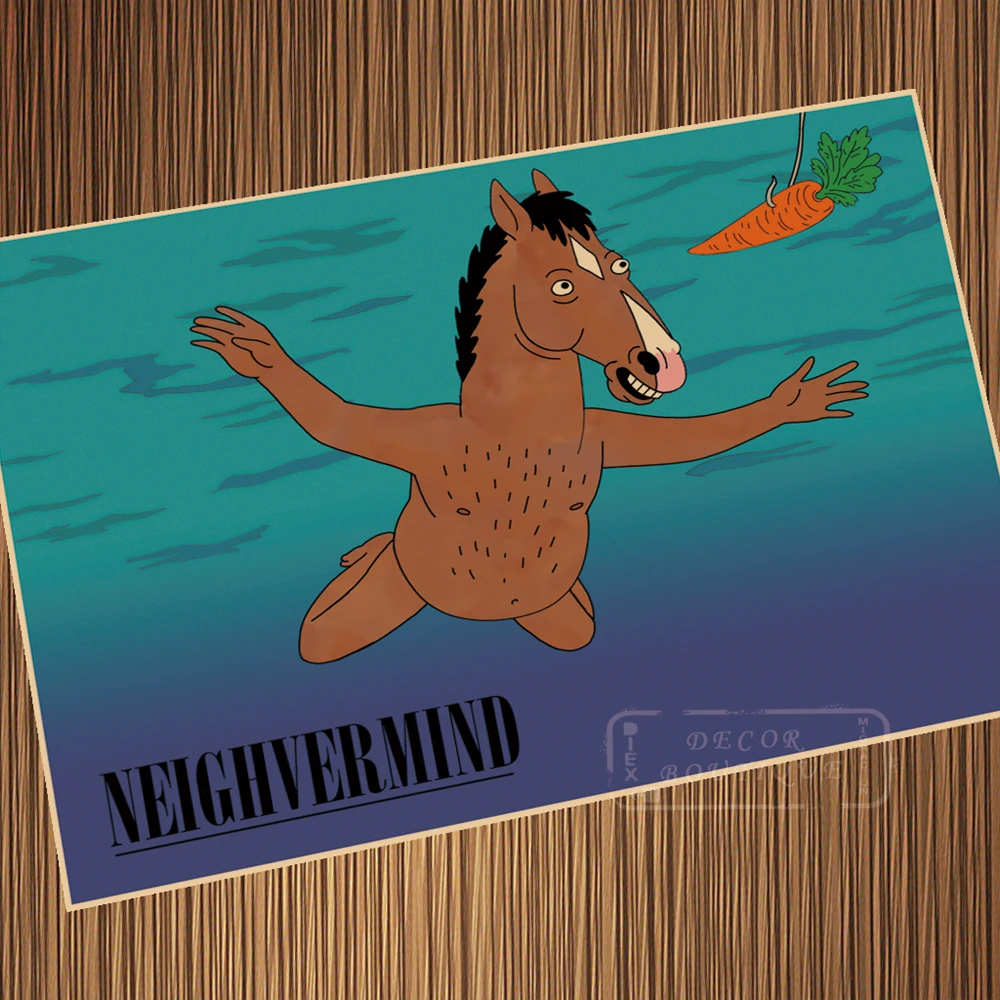 6 Choices BoJack Horseman Cartoon Comic Poster Vintage Retro Poster Canvas Painting DIY Wall Paper Posters Home Gift Decor
6 Choices BoJack Horseman Cartoon Comic Poster Vintage Retro Poster Canvas Painting DIY Wall Paper Posters Home Gift Decor