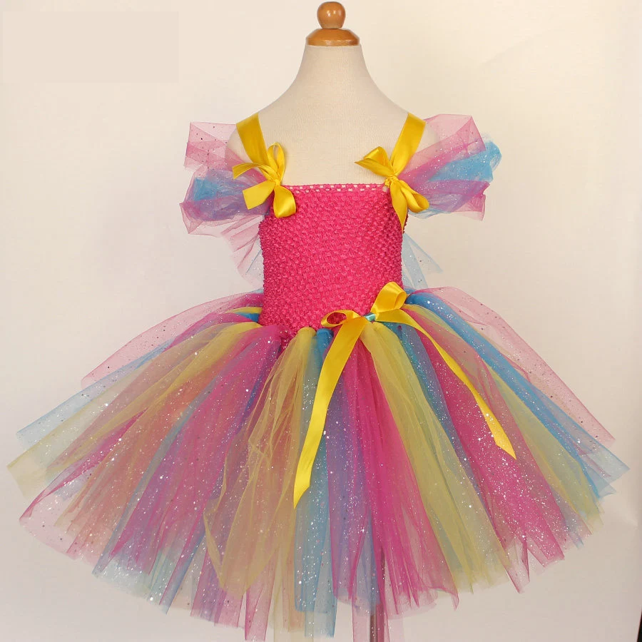 Children Kids Rainbow Tutu Princess Party Ball Gown Mesh Dress Girls Christmas Cosplay Performance Dresses Halloween Costume
Children Kids Rainbow Tutu Princess Party Ball Gown Mesh Dress Girls Christmas Cosplay Performance Dresses Halloween Costume