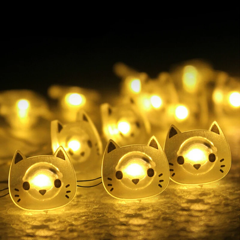 2M 20LED Cat Copper Wire String Lights LED Fairy Lights Christmas Wedding Party Home Decoration Lights Battery Powered
2M 20LED Cat Copper Wire String Lights LED Fairy Lights Christmas Wedding Party Home Decoration Lights Battery Powered