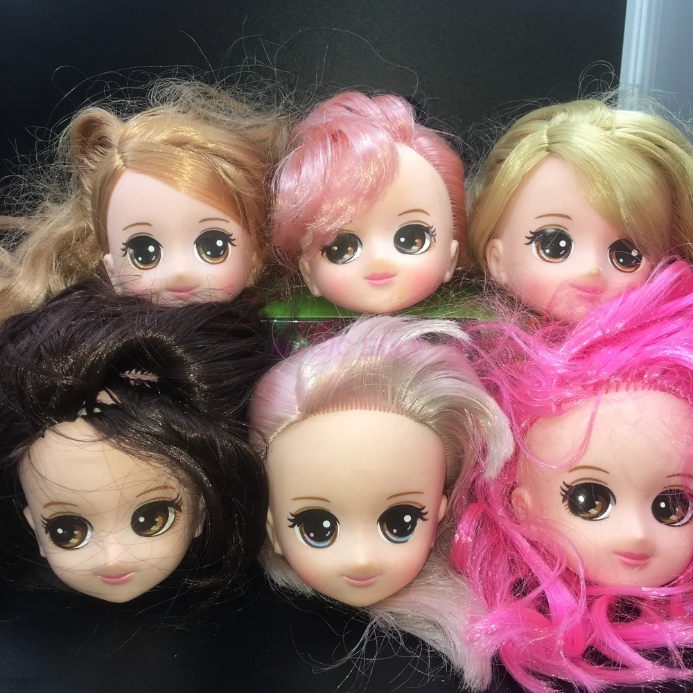 8cm high quality BJD doll accessories /DIY doll head Girls Gift toys 2Pcs different styles of sending
8cm high quality BJD doll accessories /DIY doll head Girls Gift toys 2Pcs different styles of sending