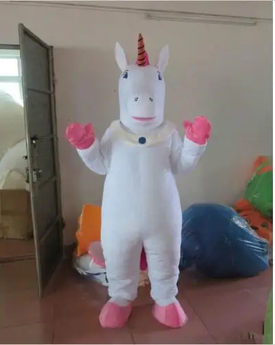 New Adult Deluxe Unicorn Party Mascot Costume Christmas Fancy Dress Halloween Mascot Costume Free Ship
New Adult Deluxe Unicorn Party Mascot Costume Christmas Fancy Dress Halloween Mascot Costume Free Ship
