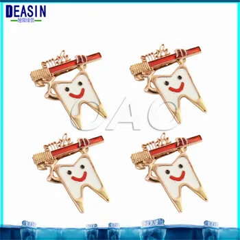 10pcs Cute smiley Dental Badge Dental clinic gift Metal Tooth Type Shape Molar Brooch Badge Dentist Hygienist Pin Accessories
10pcs Cute smiley Dental Badge Dental clinic gift Metal Tooth Type Shape Molar Brooch Badge Dentist Hygienist Pin Accessories