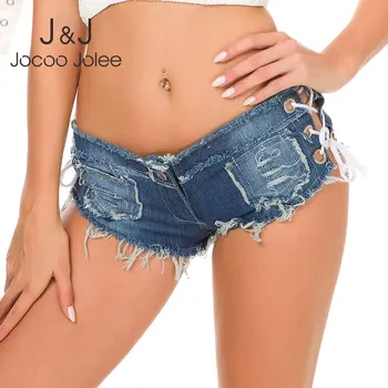 New Sexy Women Denim Hot Shorts Women Mini Micro Denim Jean Twerk Lace Up Skinny Shorts Ultra Low Rise Show Summer Shorts
New Sexy Women Denim Hot Shorts Women Mini Micro Denim Jean Twerk Lace Up Skinny Shorts Ultra Low Rise Show Summer Shorts