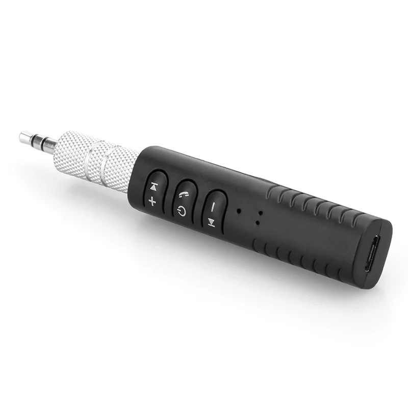 Universal 3.5mm jack Bluetooth Car Kit Hands free Music Audio Receiver Adapter Auto AUX Kit for Speaker Headphone Car Stereo