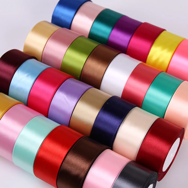 25Yards 6/10/15/20/25/40/50mm Silk Satin Ribbon Wedding Party Christmas Ribbon Flowers Gifts Decorated DIY Apparel Sewing Fabric
25Yards 6/10/15/20/25/40/50mm Silk Satin Ribbon Wedding Party Christmas Ribbon Flowers Gifts Decorated DIY Apparel Sewing Fabric