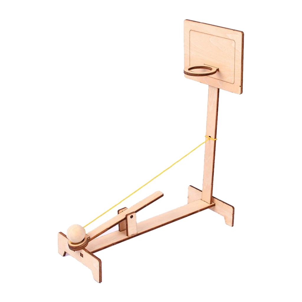 Kids Mini Basketball Action figure toy Children Scientific Experiment DIY Play Basketball Educational Toys for children