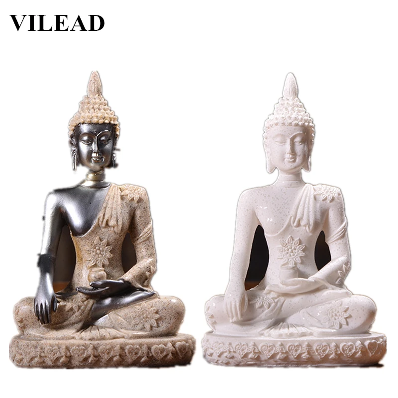 VILEAD Nature Sandstone Buddha Sculpture Thailand Buddha Statue Hindu Fengshui Figurine Meditation Miniatures Office Home Decor
VILEAD Nature Sandstone Buddha Sculpture Thailand Buddha Statue Hindu Fengshui Figurine Meditation Miniatures Office Home Decor