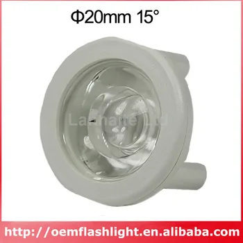 

20mmOptical lens Reflector for Lumileds/SSC LED Bulb