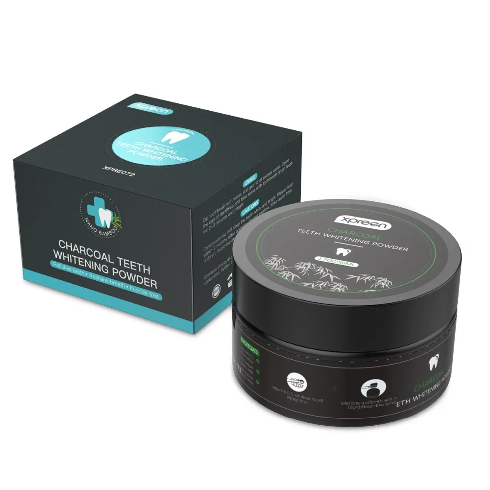 Teeth Whitening Powder, Xpreen Charcoal Teeth Whitening Powder Natural Bamboo Charcoal Teeth Powder Minty Flavor
Teeth Whitening Powder, Xpreen Charcoal Teeth Whitening Powder Natural Bamboo Charcoal Teeth Powder Minty Flavor