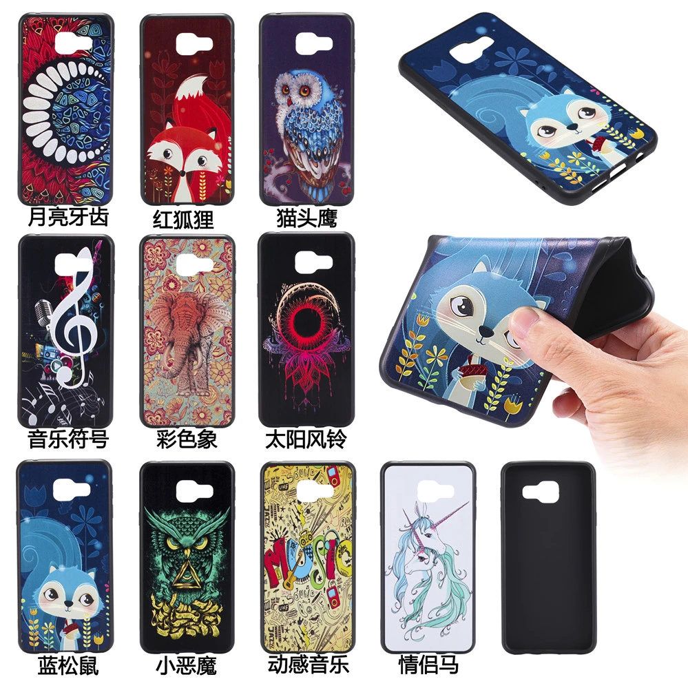 Soft TPU Cover 4.7"For Samsung Galaxy A3 2016 A310F A310 Case Relief Animal Cat Colorful Cartoon Black Silicone Protective Case
Soft TPU Cover 4.7"For Samsung Galaxy A3 2016 A310F A310 Case Relief Animal Cat Colorful Cartoon Black Silicone Protective Case