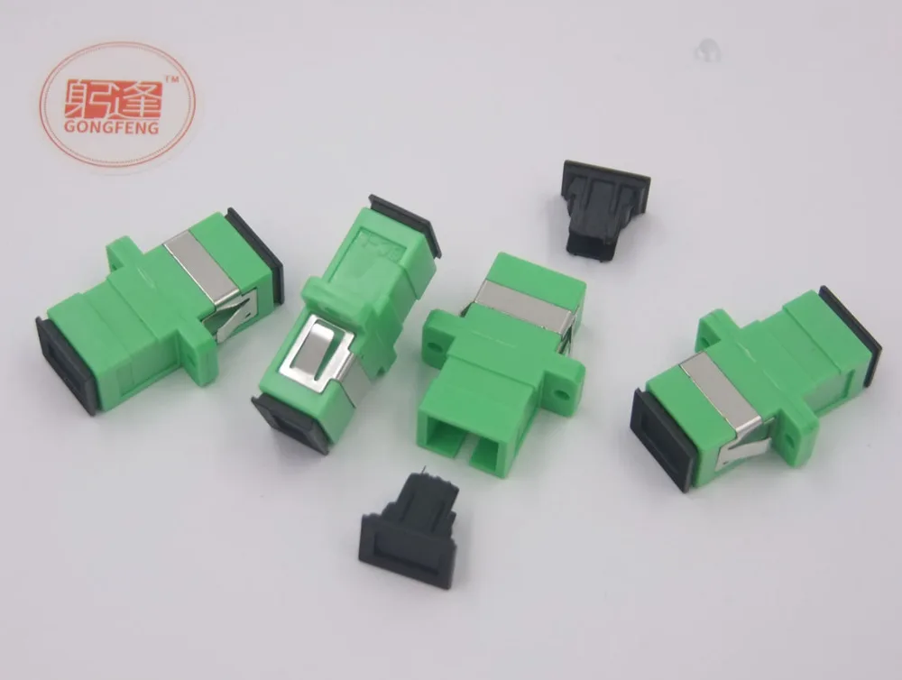 500pcs NEW Hot GONGFENG Split Telecom Grade SC/APC Optical Fiber Connector Adapter Coupler Flange Special wholesale TO Russia
500pcs NEW Hot GONGFENG Split Telecom Grade SC/APC Optical Fiber Connector Adapter Coupler Flange Special wholesale TO Russia
