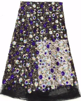 Burnt purple Nigerian Lace Fabric with Sequins 2019 High Quality African Cord Lace Sequin Lace Fabric for Party Dress
Burnt purple Nigerian Lace Fabric with Sequins 2019 High Quality African Cord Lace Sequin Lace Fabric for Party Dress