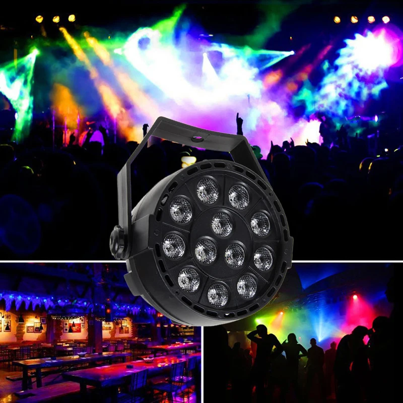 12 RGB LED EU/US Plug Stage Strobe Light 8CH Lighting Laser Projector Party Club
12 RGB LED EU/US Plug Stage Strobe Light 8CH Lighting Laser Projector Party Club