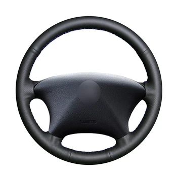 Hand-stitched Black PU Artificial Leather Car Steering Wheel Cover for Citroen Xsara Picasso 2003-2010 Peugeot Partner 2003-2008
Hand-stitched Black PU Artificial Leather Car Steering Wheel Cover for Citroen Xsara Picasso 2003-2010 Peugeot Partner 2003-2008