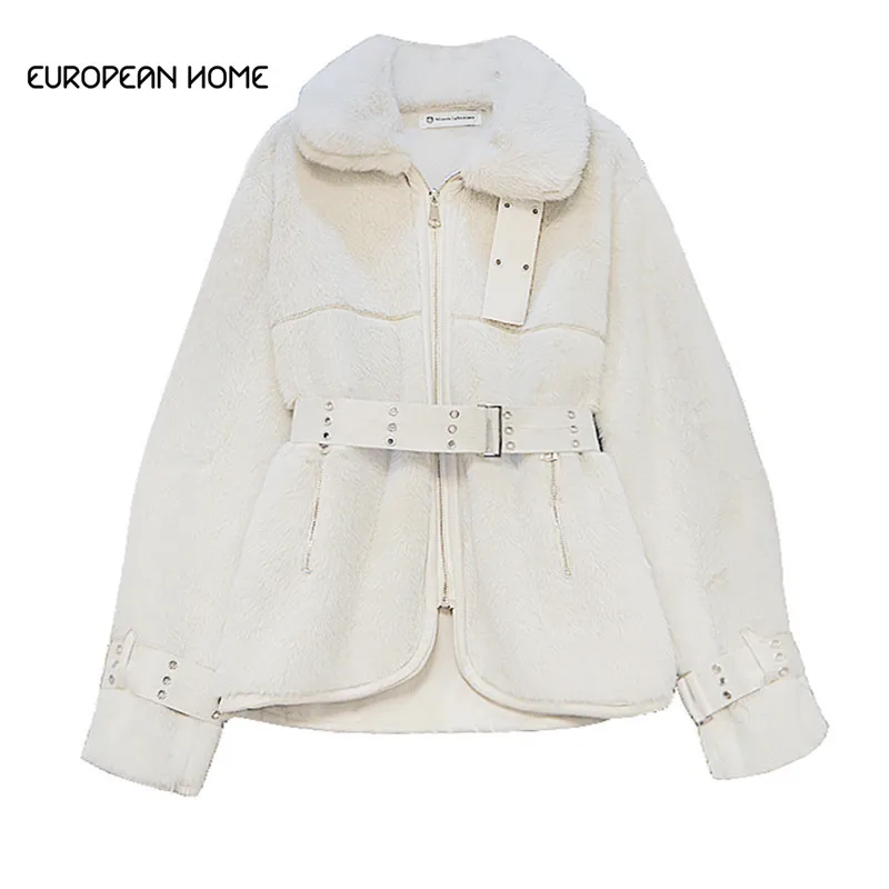 Autumn Winter Fur Coat Women Korean Plus Size Hairy Short Thick Warm Fur Jacket Imitation Fox Fur Coat Female Clothes
Autumn Winter Fur Coat Women Korean Plus Size Hairy Short Thick Warm Fur Jacket Imitation Fox Fur Coat Female Clothes