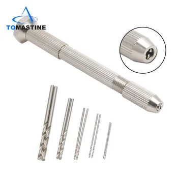10PCS Twist Drill Bit Mini Micro Aluminum Alloy Hand Drill With Keyless Chuck Woodworking Drilling Rotary Tools
10PCS Twist Drill Bit Mini Micro Aluminum Alloy Hand Drill With Keyless Chuck Woodworking Drilling Rotary Tools