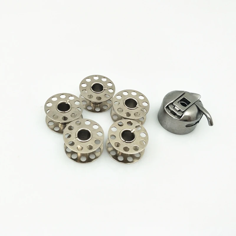 10PC Household Stainless Sewing Machine Bobbins Sewing Shuttle Cores Sewing Part