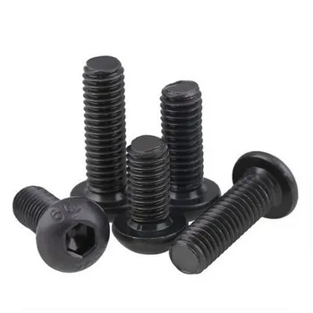 100pcs M5*14 Black button head screw grade 10.9 hexagon socket button head cap screw hex socket allen screw bolts
100pcs M5*14 Black button head screw grade 10.9 hexagon socket button head cap screw hex socket allen screw bolts