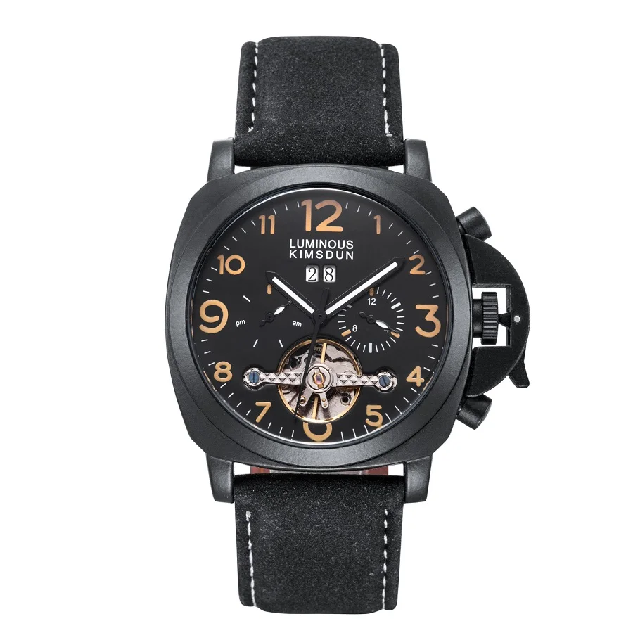 Relogio Masculino Mechanical Watches For Men Waterproof Skeleton Automatic Watch Black Clock erkek kol saati reloj hombre 2019
Relogio Masculino Mechanical Watches For Men Waterproof Skeleton Automatic Watch Black Clock erkek kol saati reloj hombre 2019