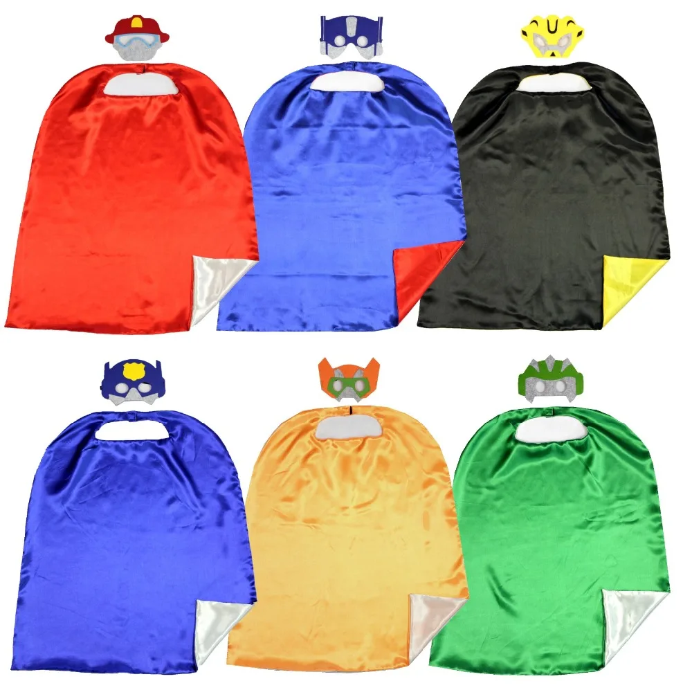 70*80cm 2layer Capes matching masks Birthday Party Favor Inspired Dress Up Capes + Masks
70*80cm 2layer Capes matching masks Birthday Party Favor Inspired Dress Up Capes + Masks