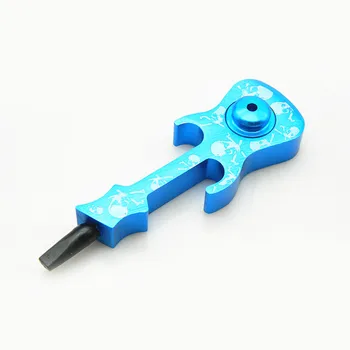 1Pc Violin Design Aluminum Smoking Pipe Spice Exhaust Pipe Fitting Guitar Shape Hookah Accessories Tobacco Pipes Christmas Gift
1Pc Violin Design Aluminum Smoking Pipe Spice Exhaust Pipe Fitting Guitar Shape Hookah Accessories Tobacco Pipes Christmas Gift