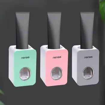 Automatic Toothpaste Squeezers Set Wall Hanging Free Punch Toothpaste Toothbrush Rack Toothpaste Rack Lazy Squeeze Artifact
Automatic Toothpaste Squeezers Set Wall Hanging Free Punch Toothpaste Toothbrush Rack Toothpaste Rack Lazy Squeeze Artifact