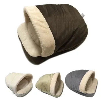 New thick four-color Slipper Shape Cat Sleeping Bed Bag cat litter Pet Bed Nest Little Dog House Kennel wholesale
New thick four-color Slipper Shape Cat Sleeping Bed Bag cat litter Pet Bed Nest Little Dog House Kennel wholesale