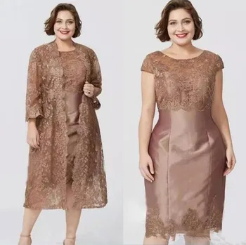 Lace Mother of the Bride Dresses 2020Plus Size vestido de festa Mother Wedding Party Gown with Jacket robe de soiree Two Pieces
Lace Mother of the Bride Dresses 2020Plus Size vestido de festa Mother Wedding Party Gown with Jacket robe de soiree Two Pieces
