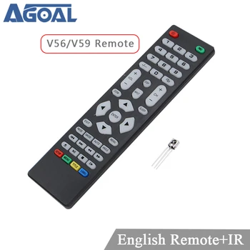 V59 V56 Skr.03 Universal Remote Control with IR receiver for LCD Driver Control board only use for V59 V56 3463A DVB-T2
V59 V56 Skr.03 Universal Remote Control with IR receiver for LCD Driver Control board only use for V59 V56 3463A DVB-T2