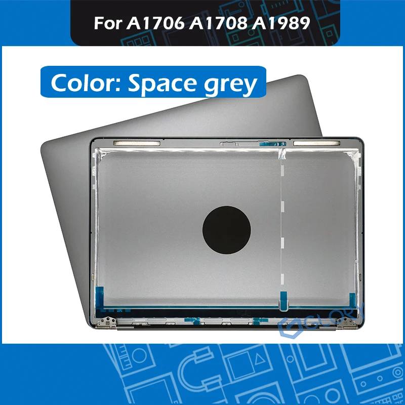 Space grey A1706 A1708 A1989 Back case LCD Panel Rear Lid for Macbook Pro Retina 13" 2016 2017 2018 LCD back cover Replacement
Space grey A1706 A1708 A1989 Back case LCD Panel Rear Lid for Macbook Pro Retina 13" 2016 2017 2018 LCD back cover Replacement