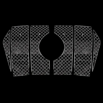For Toyota Land Cruiser Prado FJ150 2018 Outer Front Central Grille Mesh Grill Honeycomb Cover Trim 6pcs car styling accessories
For Toyota Land Cruiser Prado FJ150 2018 Outer Front Central Grille Mesh Grill Honeycomb Cover Trim 6pcs car styling accessories