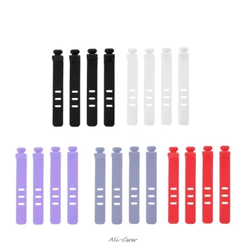 4PCS Silicone Data Wire Cable Organizer Tie Phones Cable Winder Finishing Buckle S917
4PCS Silicone Data Wire Cable Organizer Tie Phones Cable Winder Finishing Buckle S917