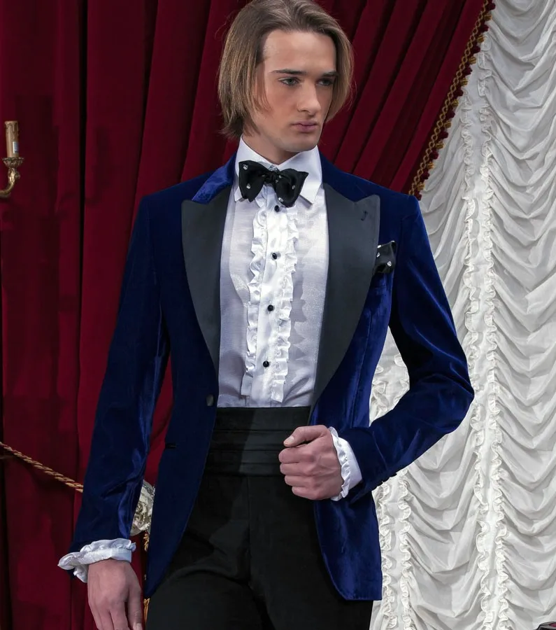 High Quality Velveteen Groomsmen Peak Lapel Groom Tuxedos Men Suits Wedding/Prom Best Man Blazer ( Jacket+Pants+Tie) A36
High Quality Velveteen Groomsmen Peak Lapel Groom Tuxedos Men Suits Wedding/Prom Best Man Blazer ( Jacket+Pants+Tie) A36