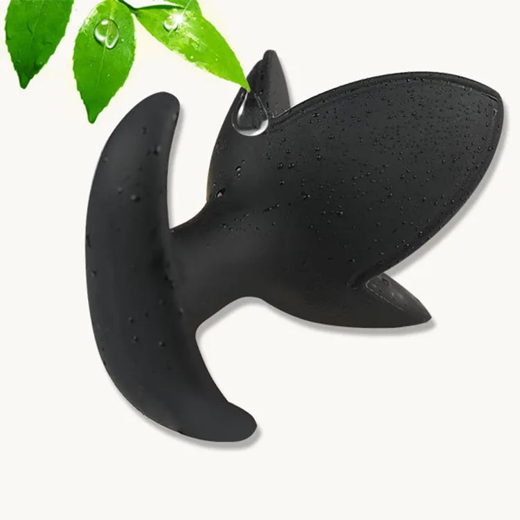 Silicone Flower Anal Plug Soft Silicone Anus Opening Prostate Massager Butt Plug Anal Dilator Expander G Spot Stimulator Sex Toy