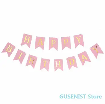Happy Birthday Banner Chic White & pink Party Decorations Versatile Beautiful Bunting Flag Garland
Happy Birthday Banner Chic White & pink Party Decorations Versatile Beautiful Bunting Flag Garland