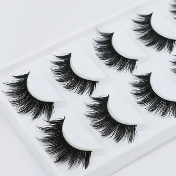 YOKPN New 5 Pairs False Eyelashes Curling Eyelashes Thick Cross Long Lashes 100% Handmade Fake Eyelashes Stage Makeup Tools
YOKPN New 5 Pairs False Eyelashes Curling Eyelashes Thick Cross Long Lashes 100% Handmade Fake Eyelashes Stage Makeup Tools