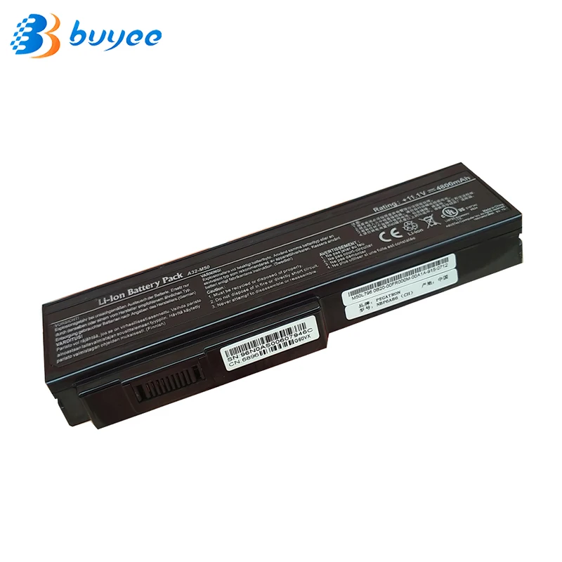 

A32-M50 Laptop Battery For Asus N61 N61J N61Jq N61V N61Vg N61Ja N61JV N53 M50 M50s N53S Series Notebook A32-N61 A32-X64 A33-M50