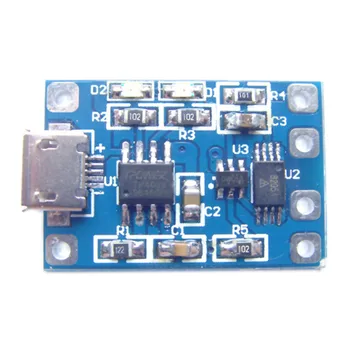 10pcs/lot TP4056 Charge And Discharge Protection Module Over Current Over Voltage Protection for 18650 Lithium Battery MicroUSB
10pcs/lot TP4056 Charge And Discharge Protection Module Over Current Over Voltage Protection for 18650 Lithium Battery MicroUSB