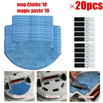 20PCS/LOT Robot Mop Cloths +Magic Paste Kit for Xiaomi Mi Robotic Vacuum Cleaner Parts
20PCS/LOT Robot Mop Cloths +Magic Paste Kit for Xiaomi Mi Robotic Vacuum Cleaner Parts