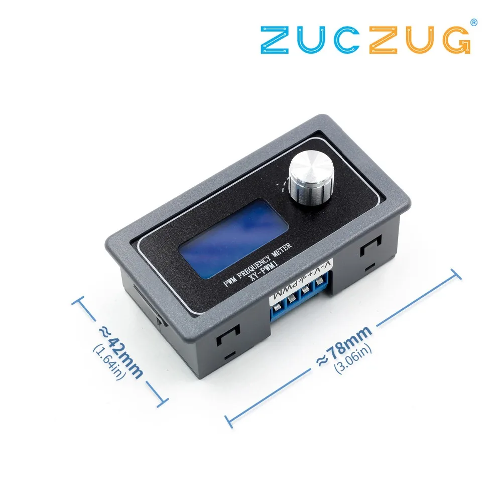 XY-PWM1 Signal Generator Module Adjustable PWM Pulse Frequency Duty Cycle Square Wave
XY-PWM1 Signal Generator Module Adjustable PWM Pulse Frequency Duty Cycle Square Wave