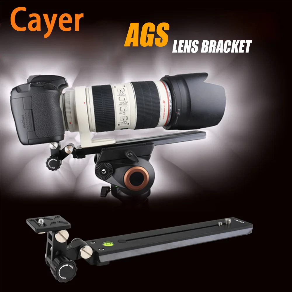 AGS Professional bracket for telephoto Lens Tripod Monopod quick release Plate competible with Manfrotto most fluid video head
AGS Professional bracket for telephoto Lens Tripod Monopod quick release Plate competible with Manfrotto most fluid video head