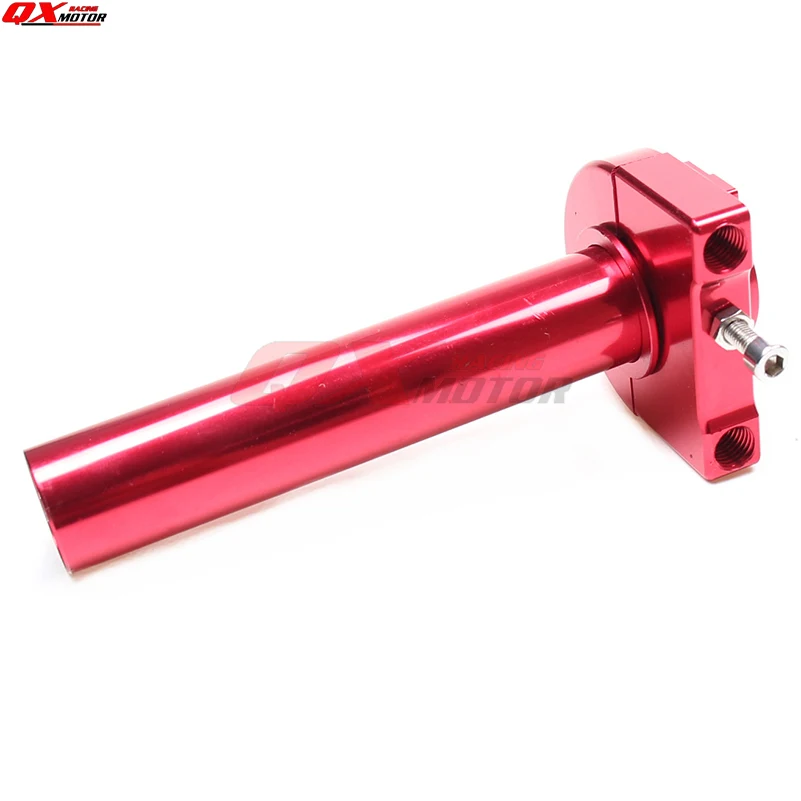 CNC Aluminum Anodized Red Throttle Grips Settle twist gas throttle handle For Gy6 Scooter Motorcycle Modified Free shipping
CNC Aluminum Anodized Red Throttle Grips Settle twist gas throttle handle For Gy6 Scooter Motorcycle Modified Free shipping