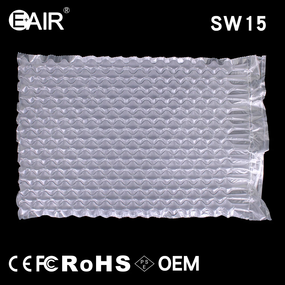 Air cushion wrapping film SW 15 Small wave shape bubble roll protective packaging material bear 100kg
Air cushion wrapping film SW 15 Small wave shape bubble roll protective packaging material bear 100kg