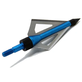6pcs Hunting Archery Broadheads Arrows 100GR 3-blades Compound Bow or Crossbow Tips Hunting Arrow Head 4 Colors
6pcs Hunting Archery Broadheads Arrows 100GR 3-blades Compound Bow or Crossbow Tips Hunting Arrow Head 4 Colors
